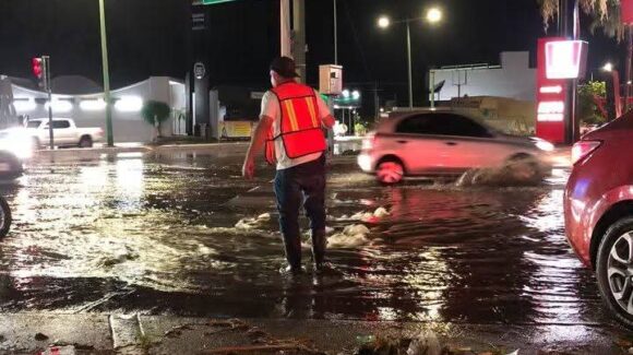 Hermosillo registra la lluvia más intensa de la temporada; dejan hasta 25 mm de agua