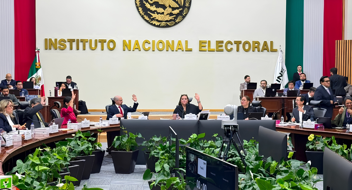 INE crea comisión para blindar las elecciones de 2027 contra el crimen organizado