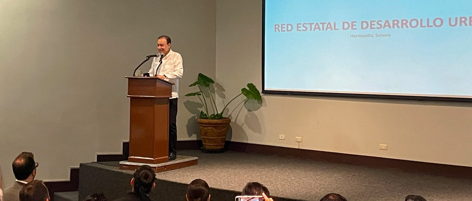 Inaugura Alfonso Durazo la Red Estatal de Desarrollo Urbano