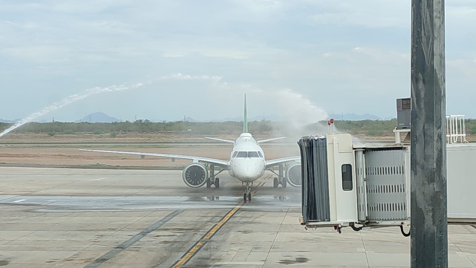Inauguran vuelo entre Hermosillo y el AIFA con Mexicana de Aviación en Sonora