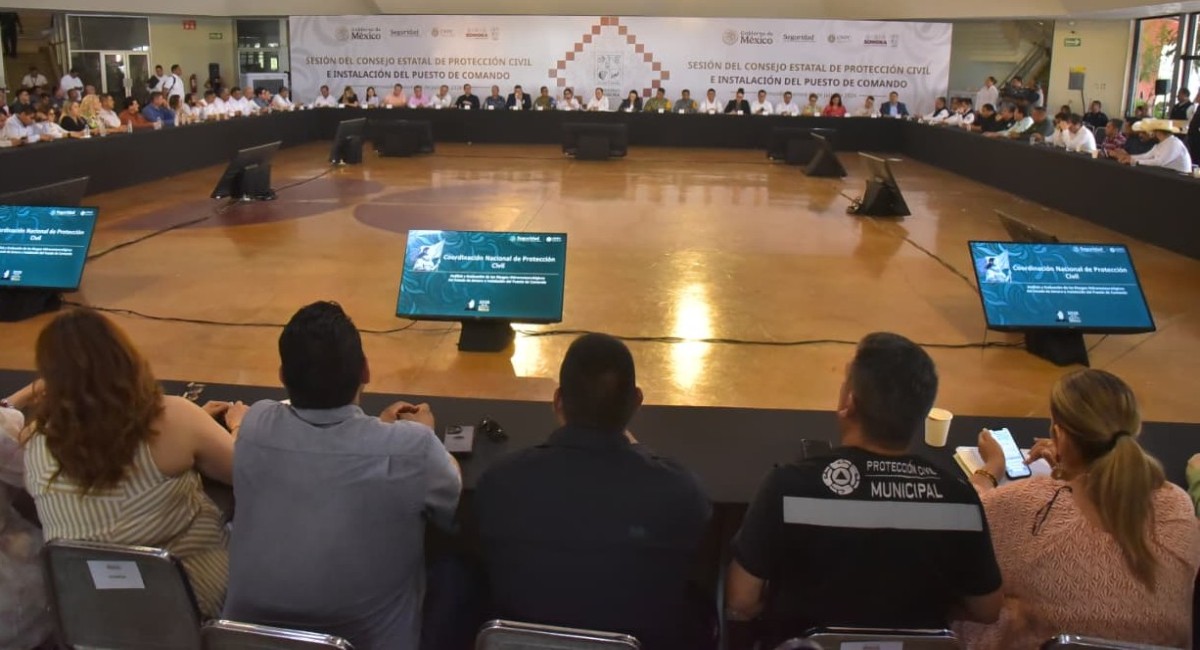 Instala Durazo el Puesto de Comando para la Temporada de Ciclones y Huracanes 2026