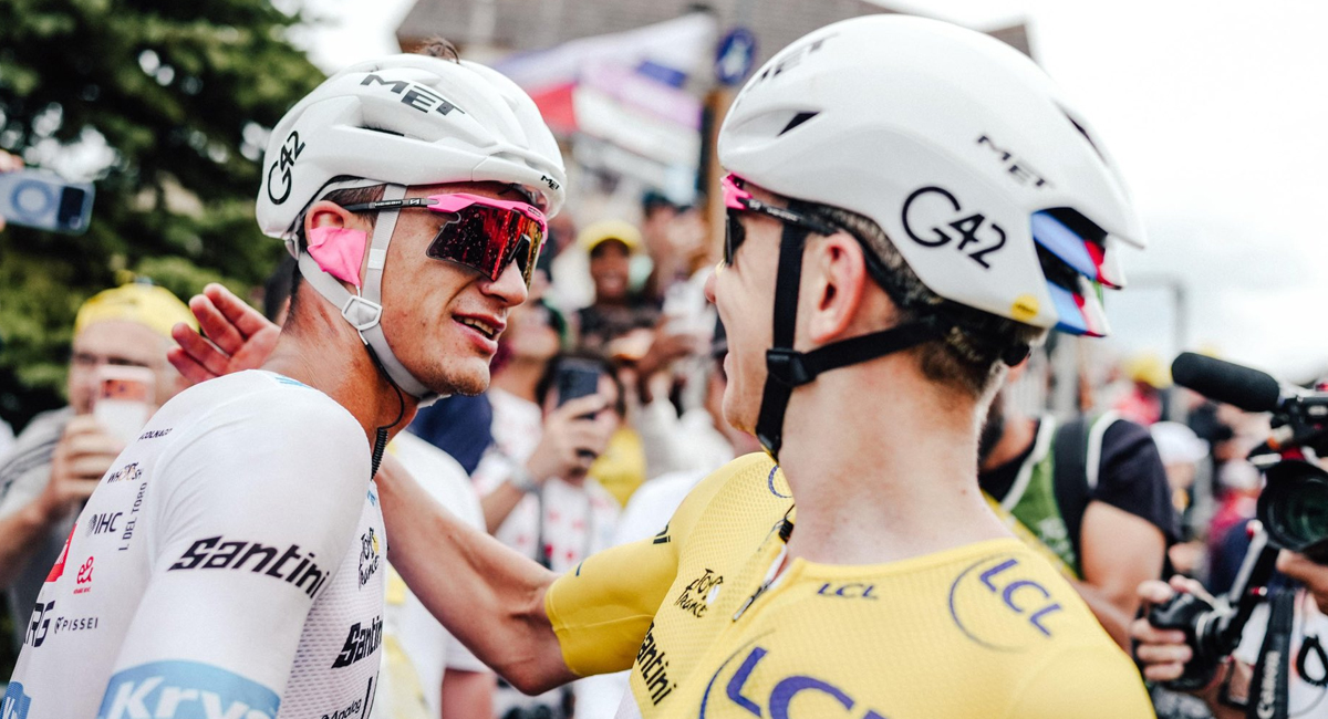 Isaac del Toro agradeció a Tadej Pogacar y todo el UAE Team Emirates luego de haber conseguido el resultado histórico en el Tour de France