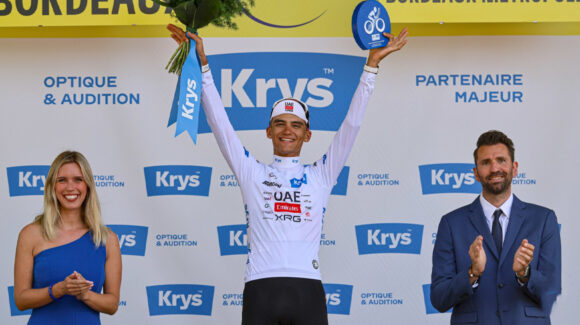 Isaac del Toro se mantiene en el top 3 de la clasificación general tras siete etapas del Tour de France 2026