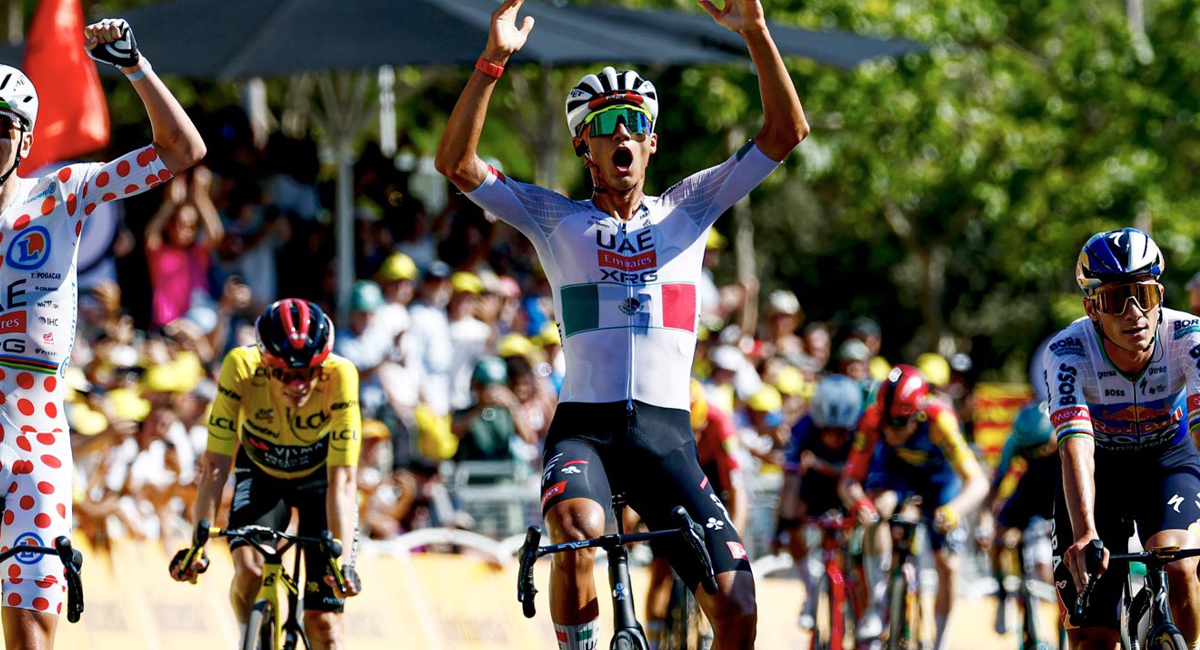 Isaac del Toro hizo historia para el deporte mexicano luego de conquistar la segunda etapa en el Tour de France 2026