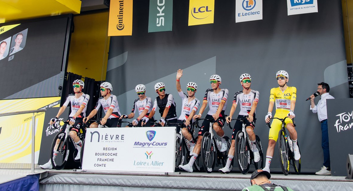 Isaac del Toro pasó la etapa 12 del Tour de France sin contratiempos y priorizando su posición en la tabla general
