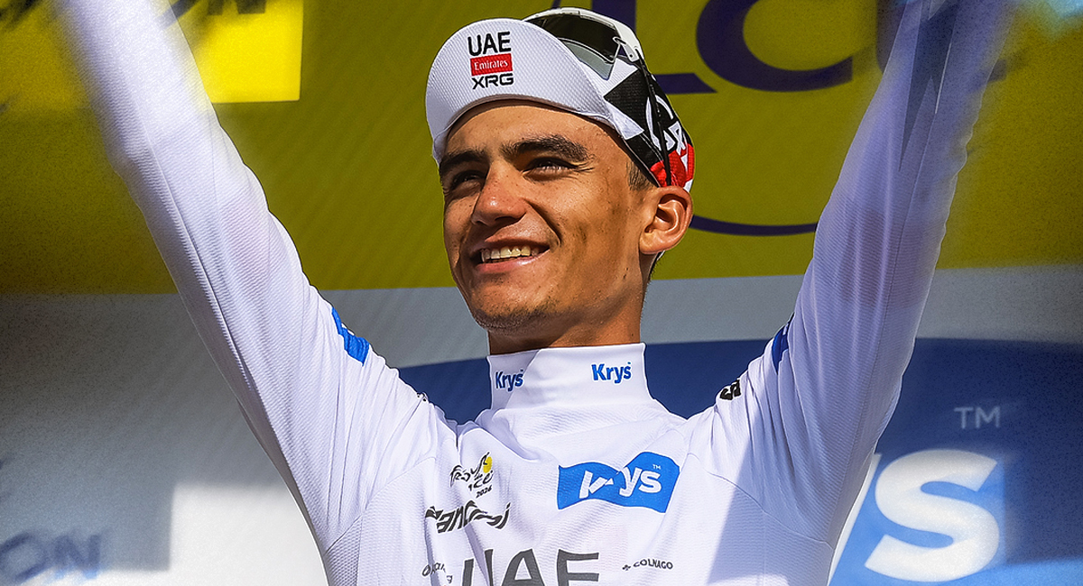 Isaac del Toro recuperó el maillot blanco y se trepó a las primeras posiciones en la clasificación general del Tour de France 2026
