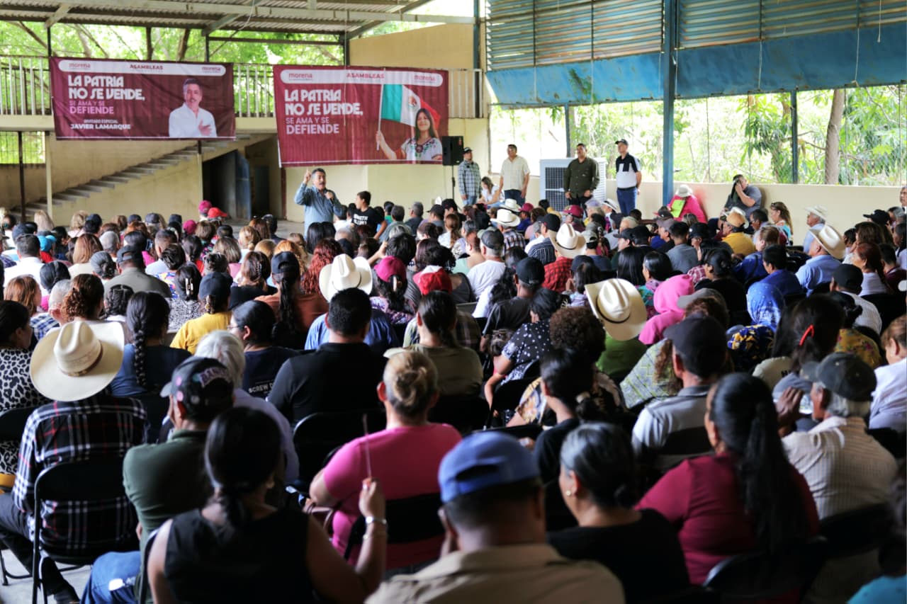 Javier Lamarque congrega a más de dos mil personas en gira por Álamos, La Aduana y Navojoa