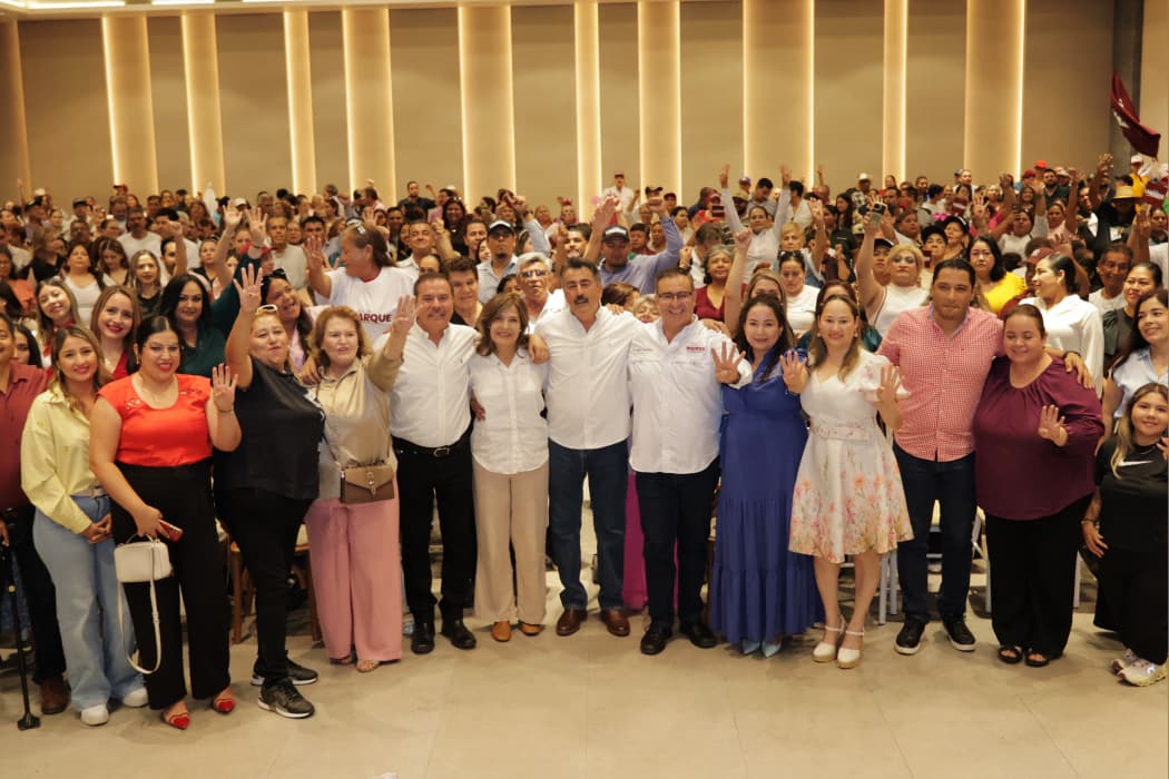 Javier Lamarque congrega a más de dos mil personas en gira por Álamos, La Aduana y Navojoa