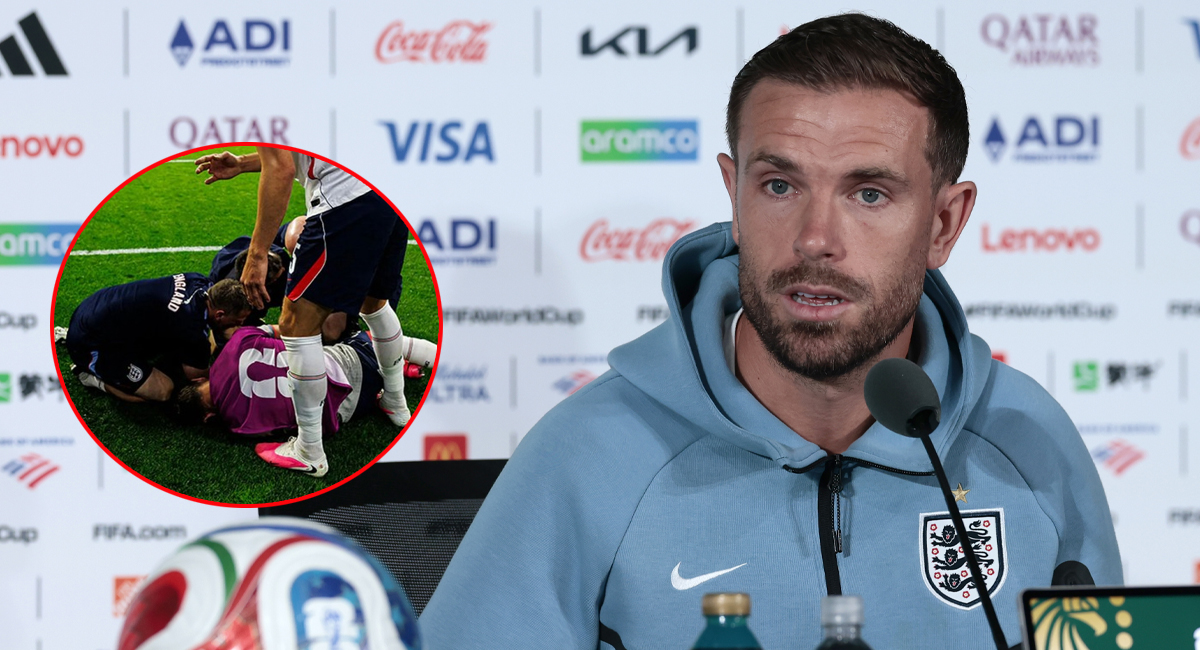 Jordan Henderson, jugador de Inglaterra lesionado en los festejos tras vencer a México, fue operado y se perderá el resto del Mundial 2026