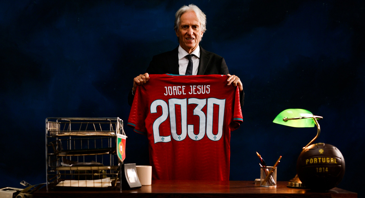 Jorge Jesus fue nombrado como entrenador de Portugal luego de su temprana eliminación de la Copa del Mundo 2026