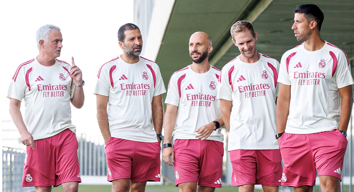 José Mourinho ya reportó con el Real Madrid para dar inicio oficial a su segunda gestión como entrenador del club blanco
