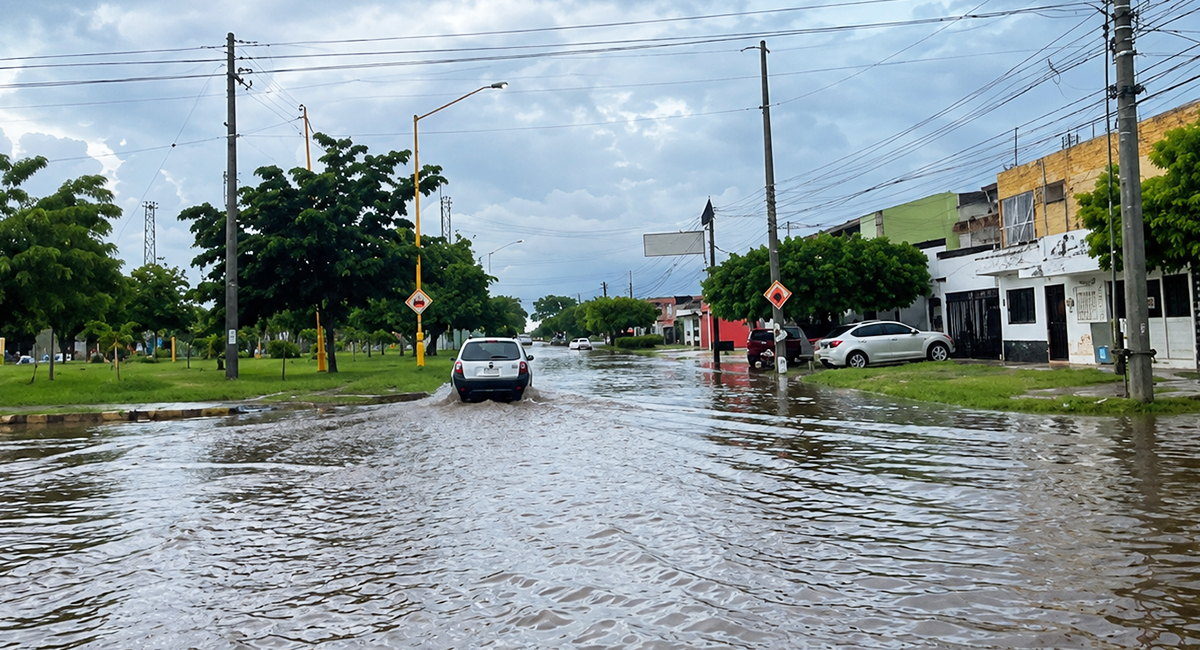 Julio queda corto en lluvias en Cajeme; Conagua reporta menor captación de agua esperada