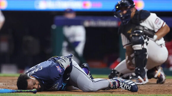 Respira Tampa Bay; descartan fractura de Junior Caminero tras el pelotazo en el All-Star Game 2026