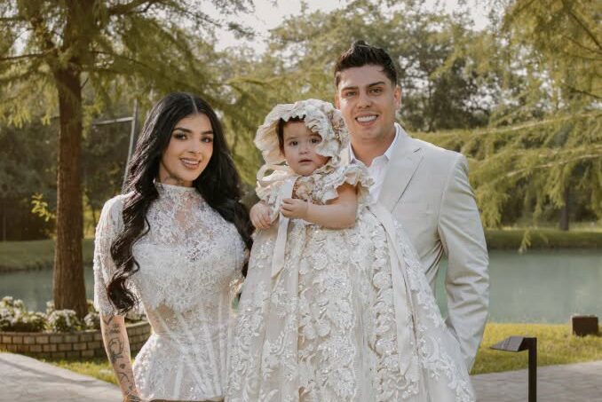 Karely Ruiz celebra con lujosa fiesta el bautizo de su hija Madisson en Monterrey