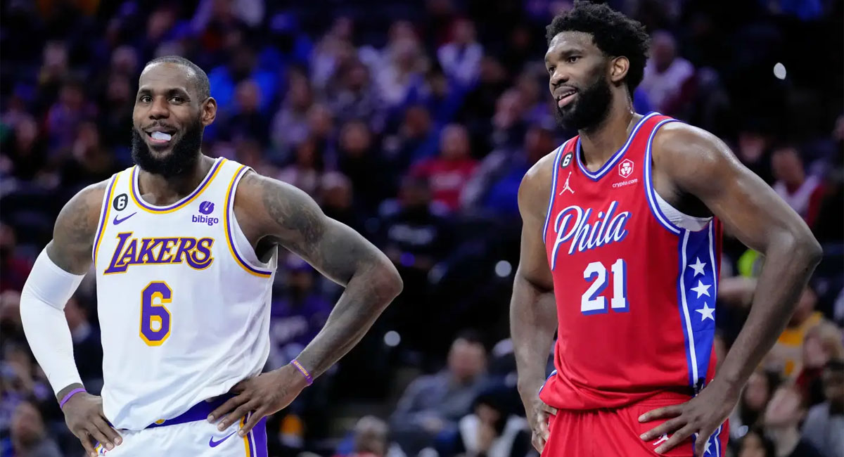 James espera hacer un buen equipo con Embiid