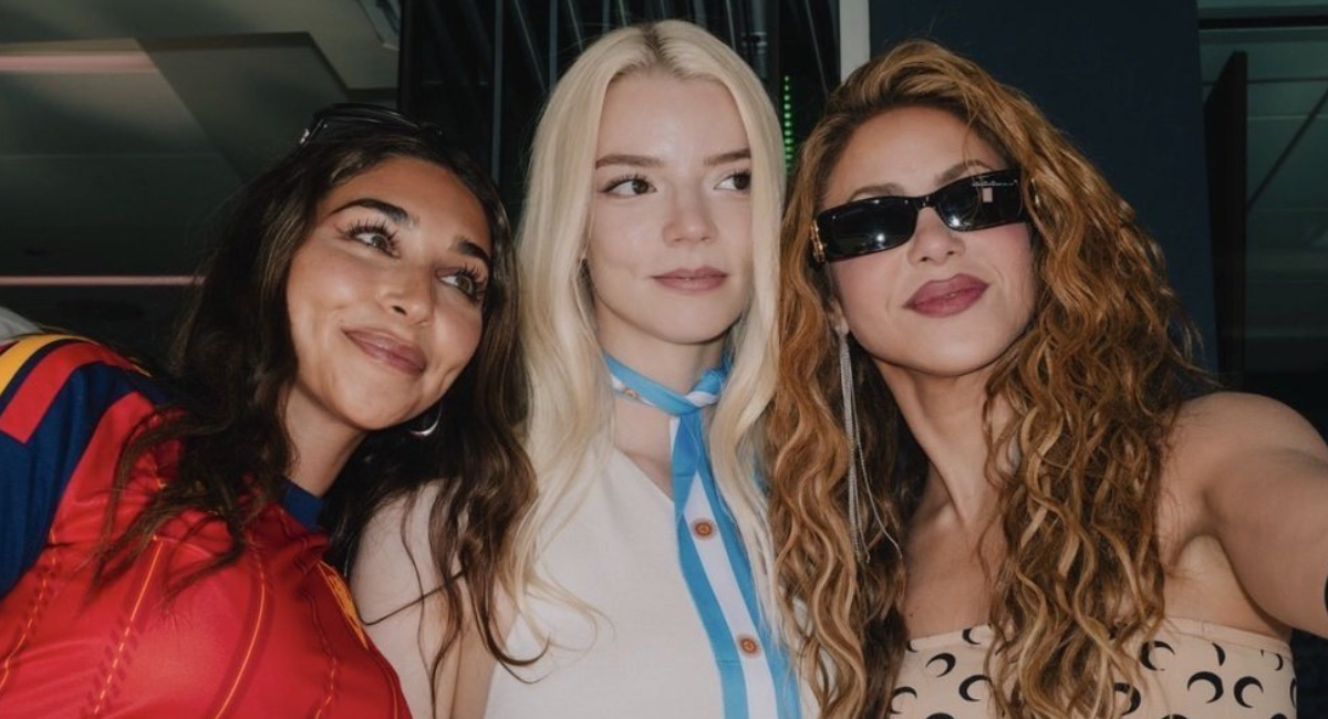 La viral reacción de Shakira y Anya Taylor Joy al gol de España que arrebató el triunfo a Argentina en el Mundial 2026