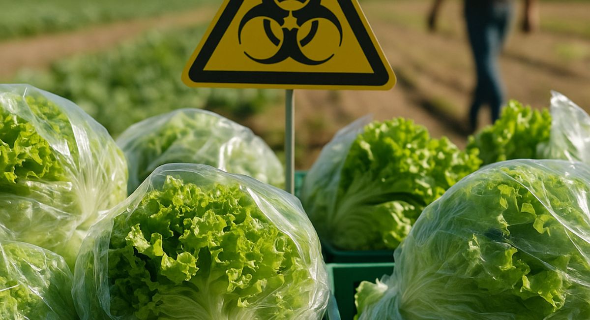 Crecen casos de infección por lechuga contaminada