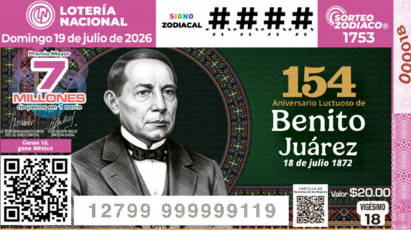 Lista COMPLETA de GANADORES Sorteo Zodiaco No. 1753 de Lotería Nacional, HOY domingo 19 de julio