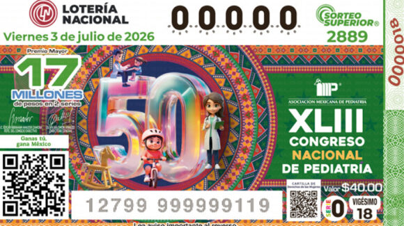 Lista COMPLETA de GANADORES del Sorteo Superior No. 2889 de la Lotería Nacional HOY viernes 3 de julio de 2026