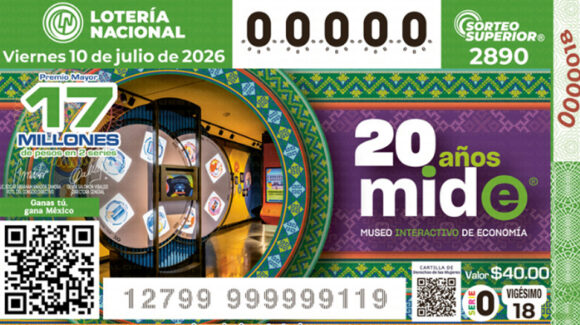 Lista COMPLETA de GANADORES del Sorteo Superior No. 2890 de la Lotería Nacional HOY viernes 10 de julio de 2026