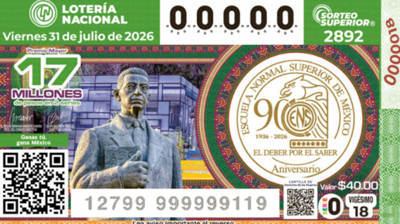 Lista COMPLETA de GANADORES del Sorteo Superior No. 2892 de la Lotería Nacional HOY viernes 31 de julio