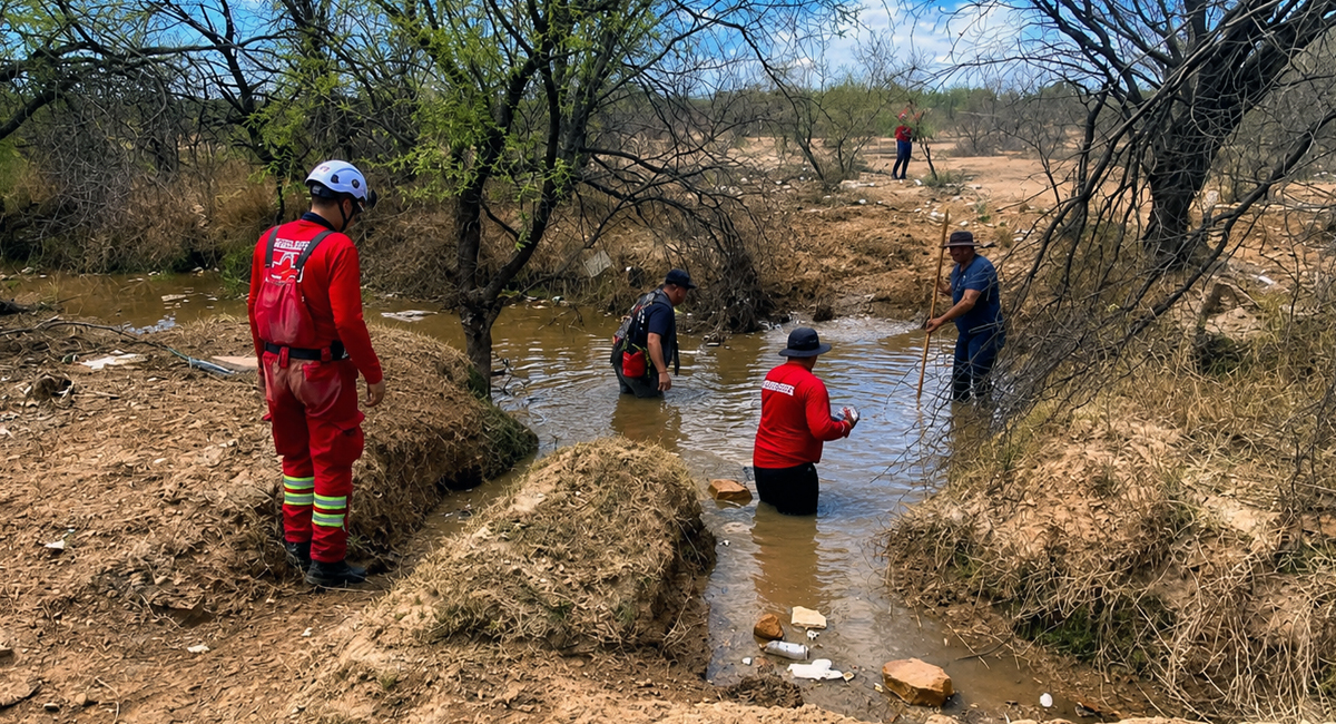 Lluvias en Hermosillo: Identifican cuerpo de adulto mayor arrastrado por corriente de canal pluvial