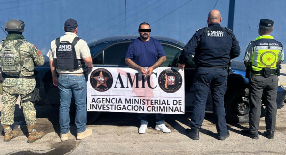 Lo detuvieron en Sonora por conducir auto robado y resultó que era buscado en EU por narcotráfico