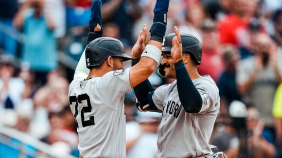 Yankees remontan y vencen a Nationals con jonrones de McMahon, Grisham y Goldschmidt
