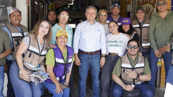 Los mercados hablan, las juventudes proponen: Omar Del Valle Colosio recoge necesidades de Hermosillo