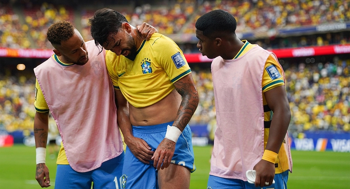 Lucas Paquetá sería baja permanente del Mundial 2026 por una lesión sufrida en el muslo izquierdo