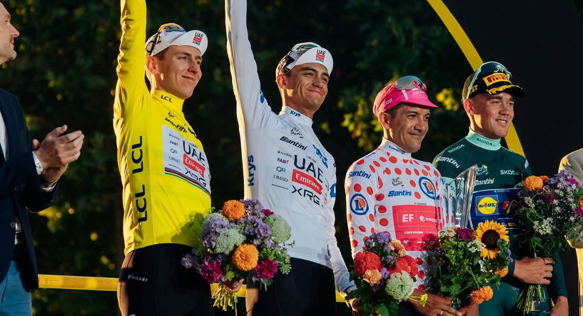 Luego de su desempeño estelar en el Tour de France, Isaac del Toro podrá liderar al UAE Team Emirates en las siguientes competencias