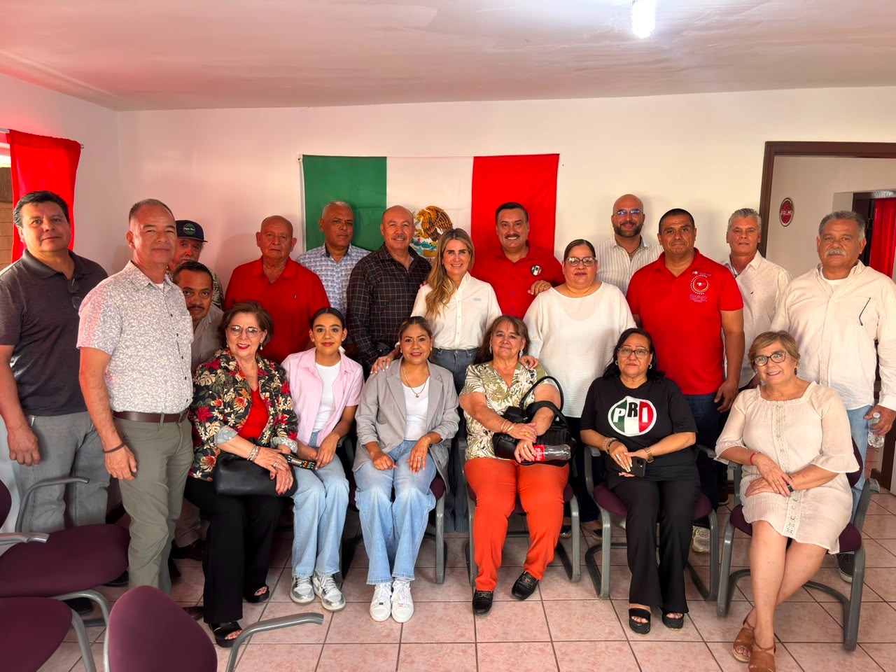 Lupita Soto y Onésimo Aguilera arrancan gira por el norte rumbo a la dirigencia del PRI Sonora