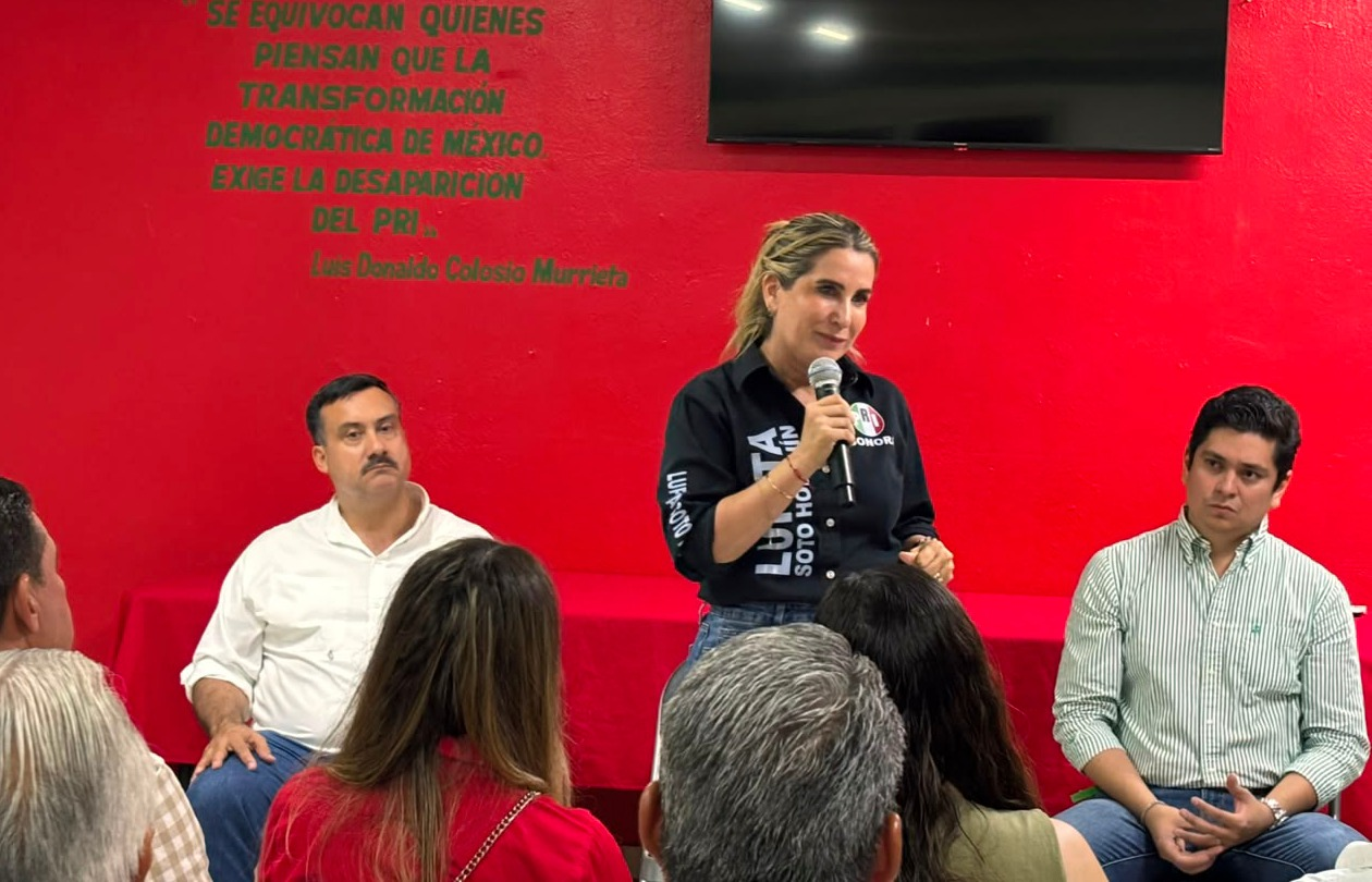 Lupita Soto y Onésimo Aguilera buscan fortalecer un PRI unido y cercano en Sonora