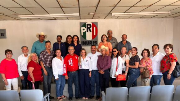 Lupita Soto y Onésimo Aguilera buscan fortalecer un PRI unido y cercano en Sonora