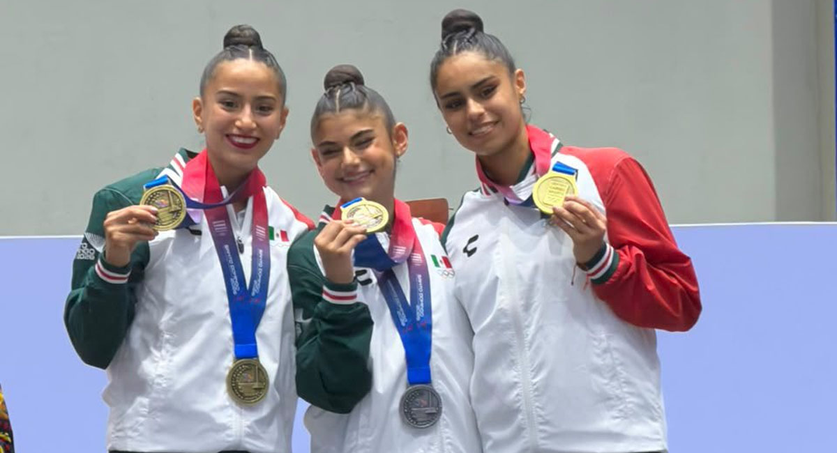 Las gimnastas encabezaron la cosecha de medallas en la jornada