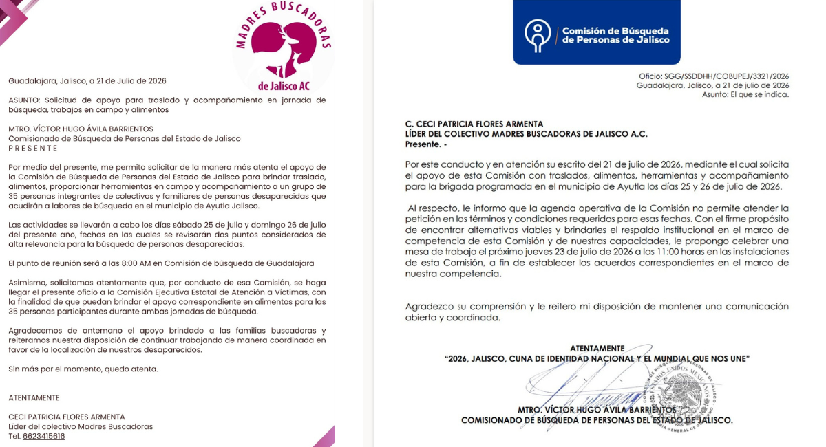 Madres Buscadoras de Jalisco denuncian falta de apoyo para investigar hallazgo de restos óseos calcinados