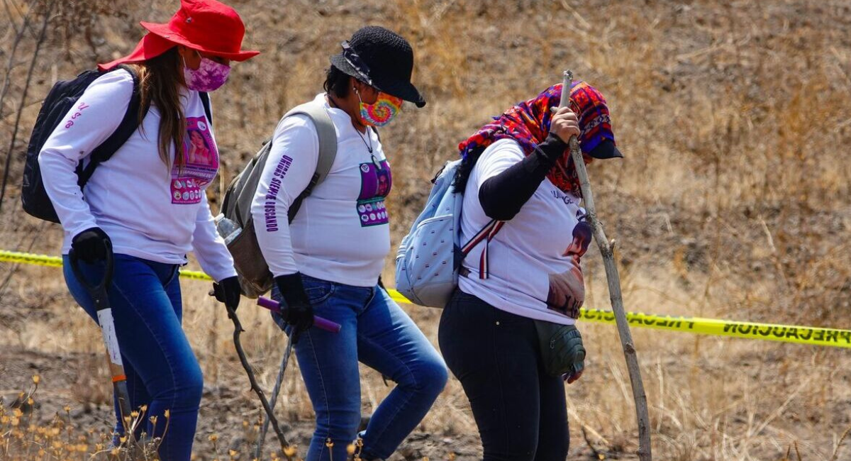 Madres Buscadoras de Jalisco denuncian falta de apoyo para investigar hallazgo de restos óseos calcinados