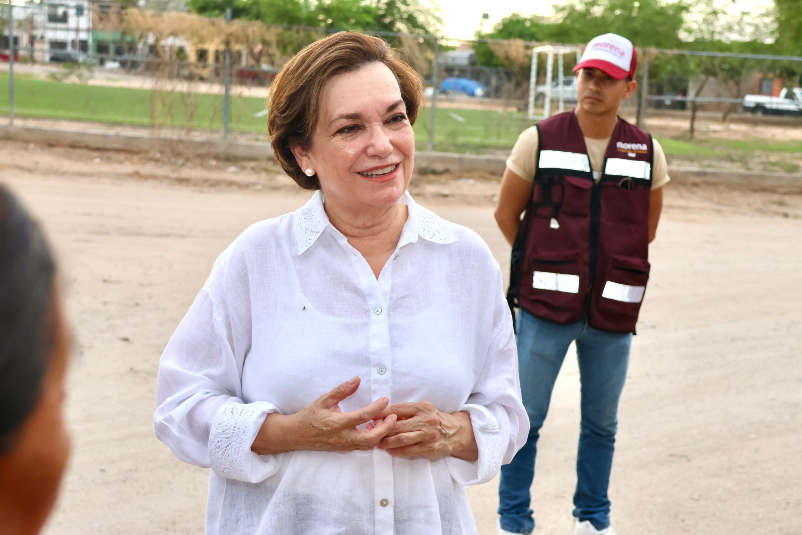 María Dolores del Río llama a respetar la encuesta oficial del proceso interno de Morena