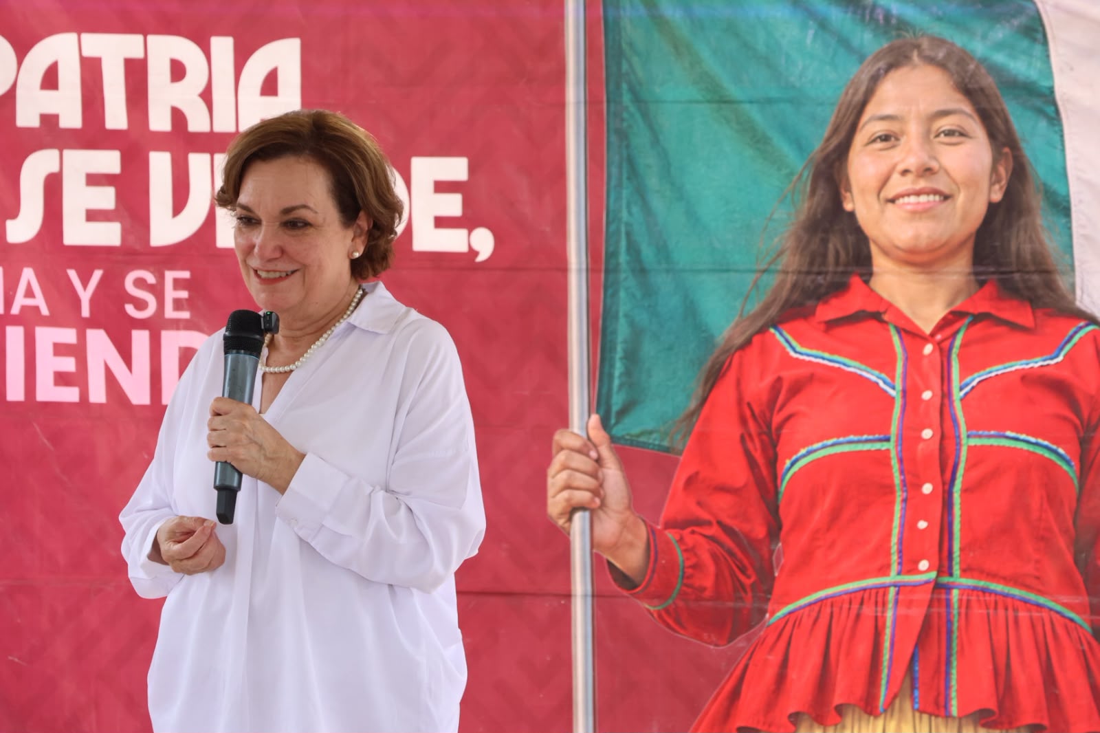 María Dolores del Río promete regresar a Magdalena con o sin cargo en Morena