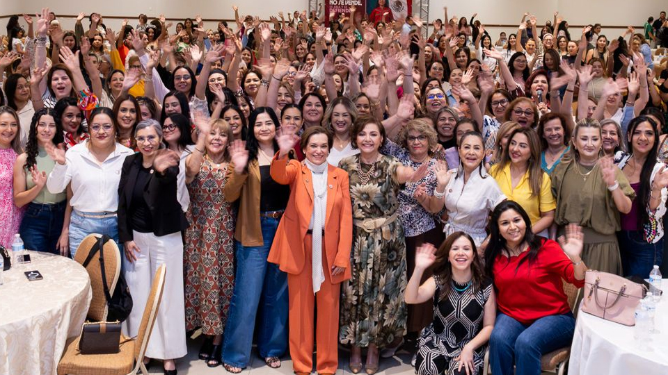 María Dolores del Río reúne a 500 mujeres para fortalecer agenda de igualdad en Sonora