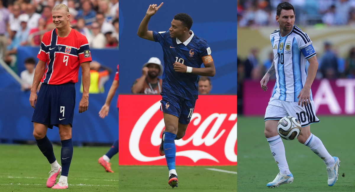 Mbappé, Haaland y Messi encabezan el 11 ideal de la Copa del Mundo 2026 elegido por millones de aficionados