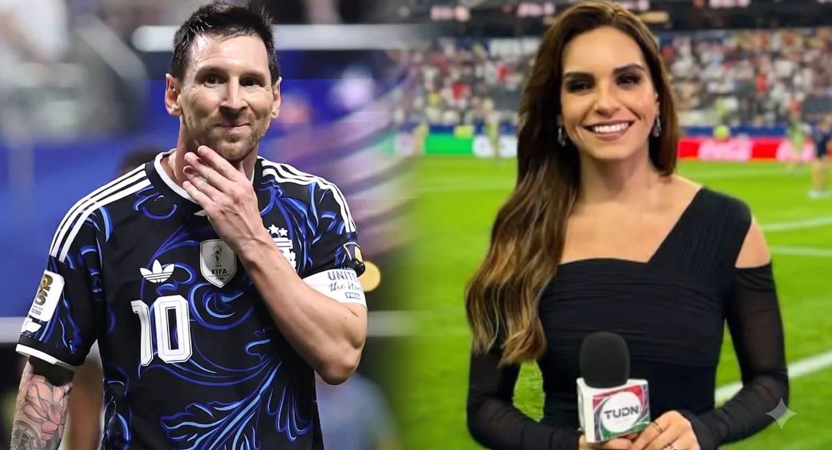 Messi es criticado por rechazo y hacerle grosería a Tania Rincón en plena entrevista