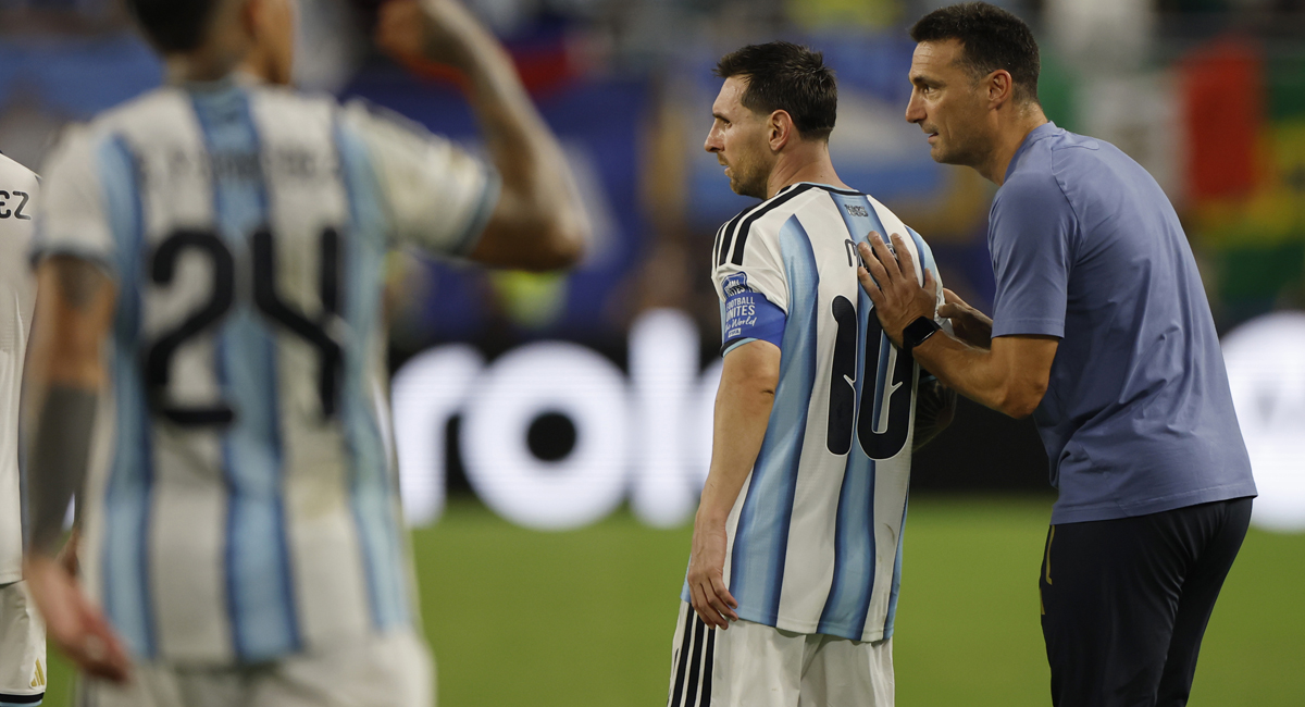 Messi jugaría ante Egipto
