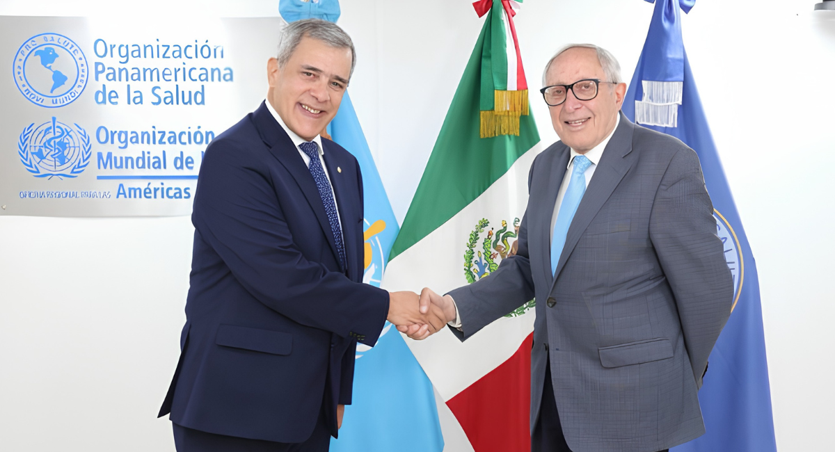 México y OPS firman estrategia de cooperación para fortalecer el servicio universal de salud