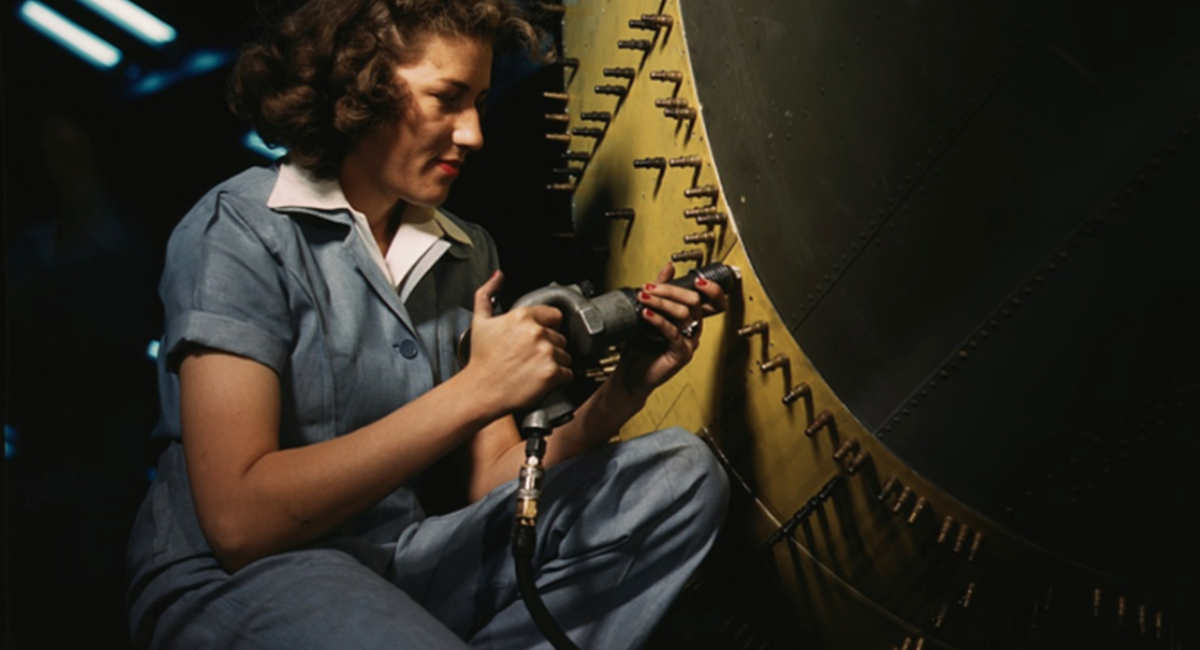 Muere Jeanne Gibson, Rosie la Remachadora, icono feminista de la Segunda Guerra Mundial
