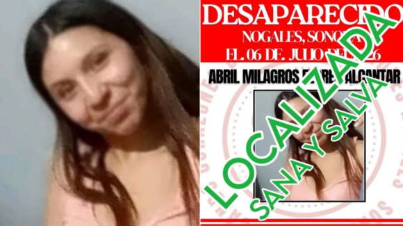 Mujer de 23 años es localizada con vida en Nogales; Fiscalía descarta delito