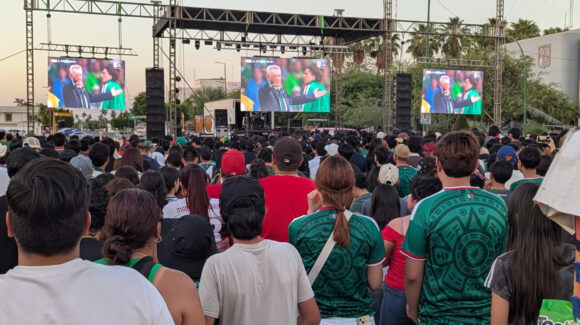 VIDEO: Disfrutaron cajemenses del partido México vs Inglaterra en FanFest y salas de cine