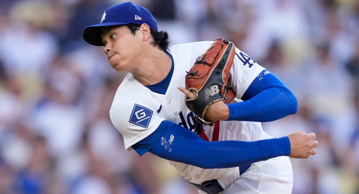 Ohtani sigue con problemas en su rodilla izquierda