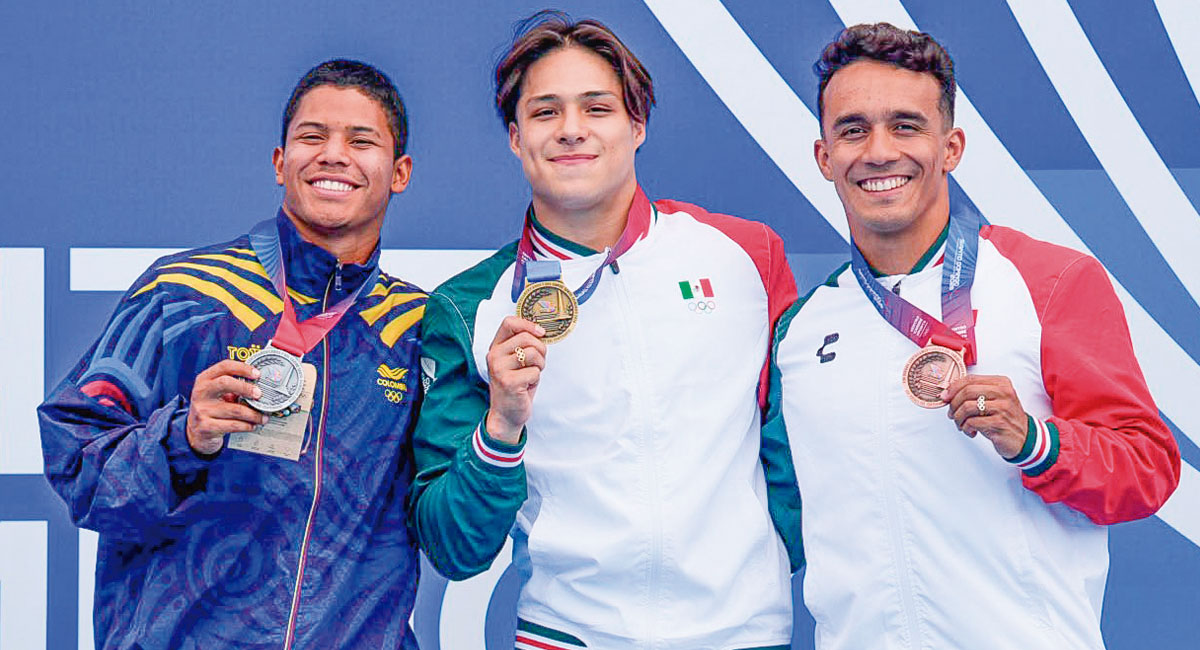 Osmar Olvera conquistó su primera presea en unos Centroamericanos