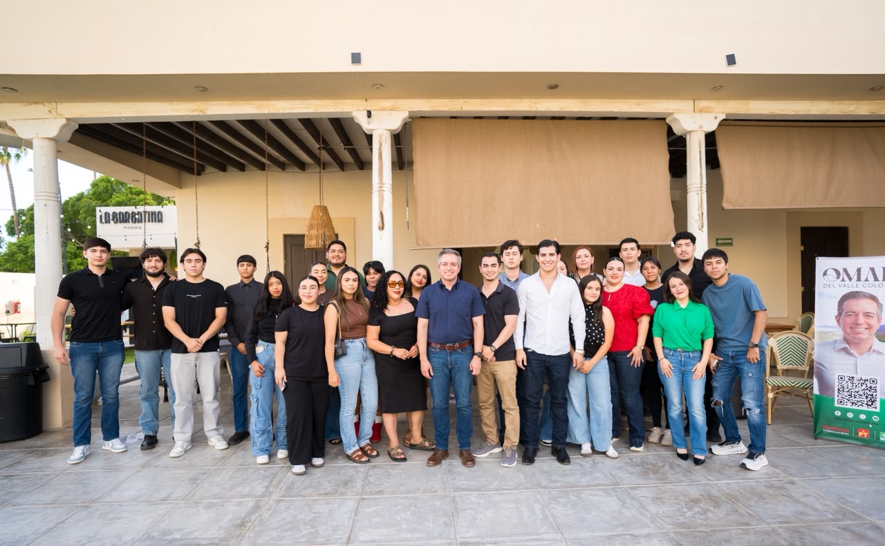 Omar Del Valle Colosio suma liderazgos y escucha a jóvenes durante gira por el norte de Sonora